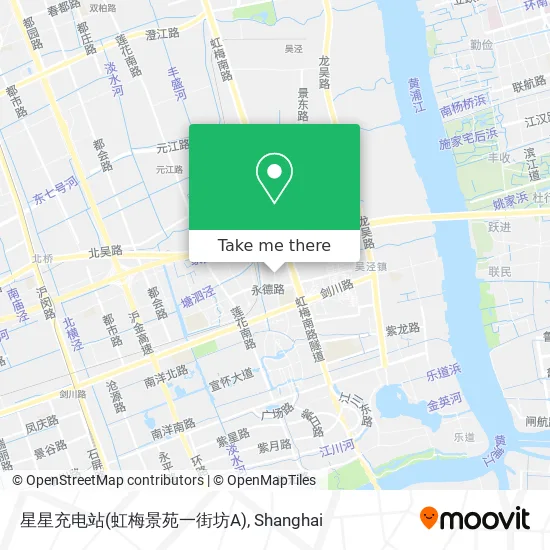 星星充电站(虹梅景苑一街坊A) map