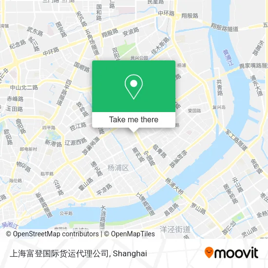 上海富登国际货运代理公司 map