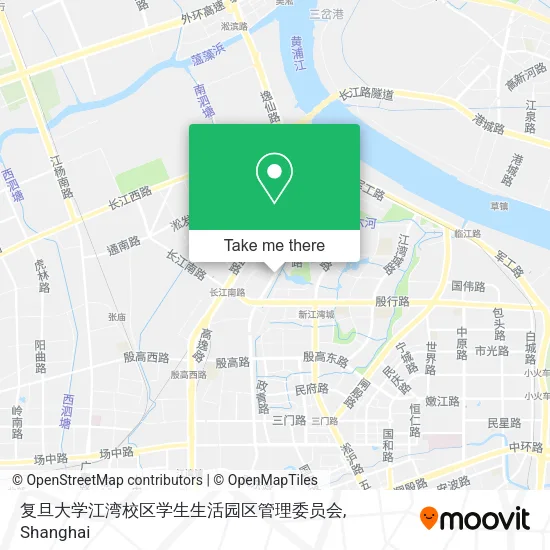 复旦大学江湾校区学生生活园区管理委员会 map