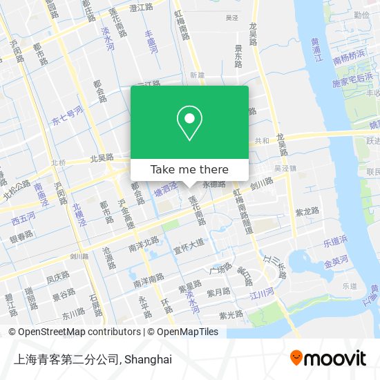 上海青客第二分公司 map