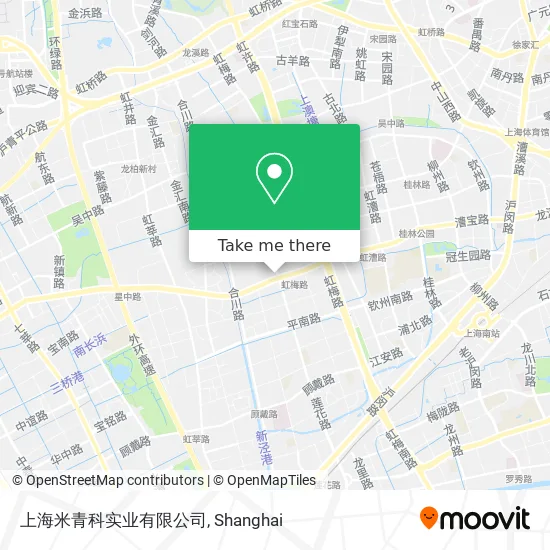 上海米青科实业有限公司 map