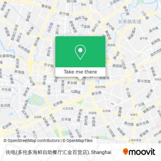 街电(多伦多海鲜自助餐厅汇金百货店) map