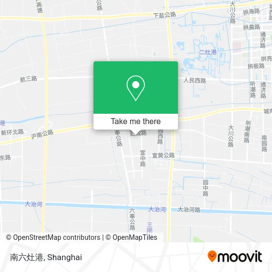 南六灶港 map