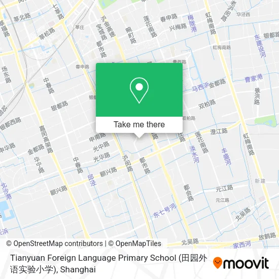 Tianyuan Foreign Language Primary School (田园外语实验小学) map