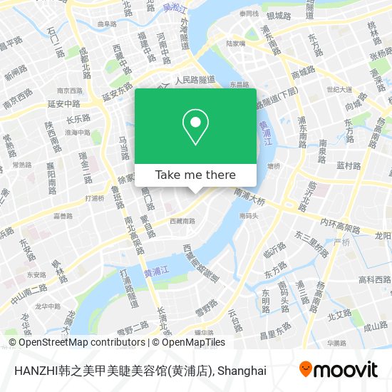 HANZHI韩之美甲美睫美容馆(黄浦店) map