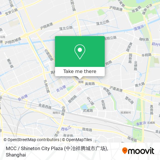 MCC / Shineton City Plaza (中冶祥腾城市广场) map