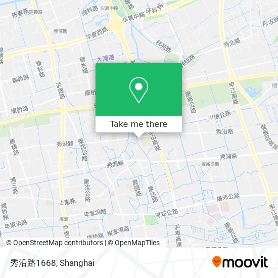 秀沿路1668 map