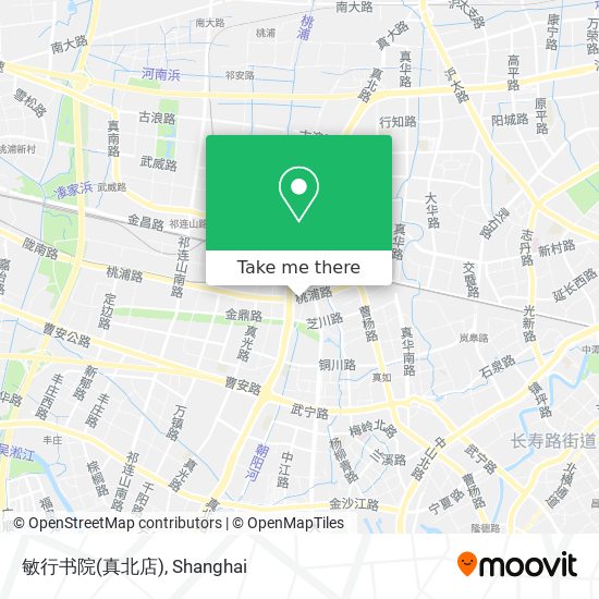 敏行书院(真北店) map