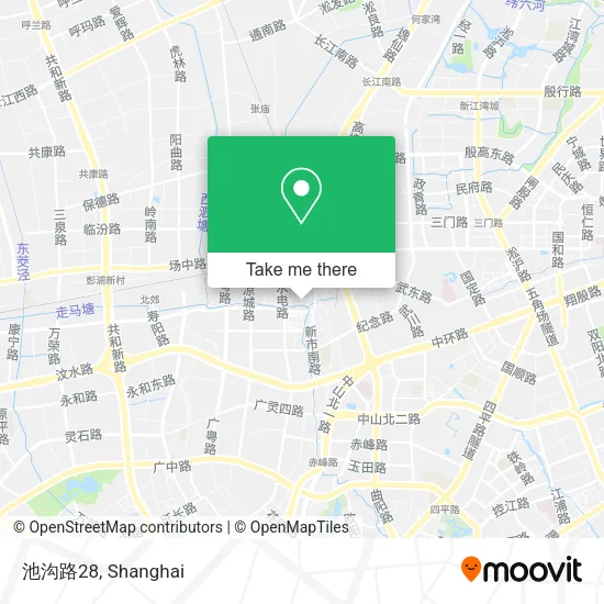 池沟路28 map