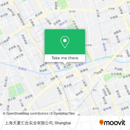 上海天夏汇合实业有限公司 map