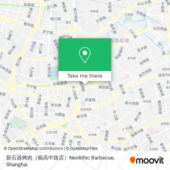 新石器烤肉（杨高中路店）Neolithic Barbecue map