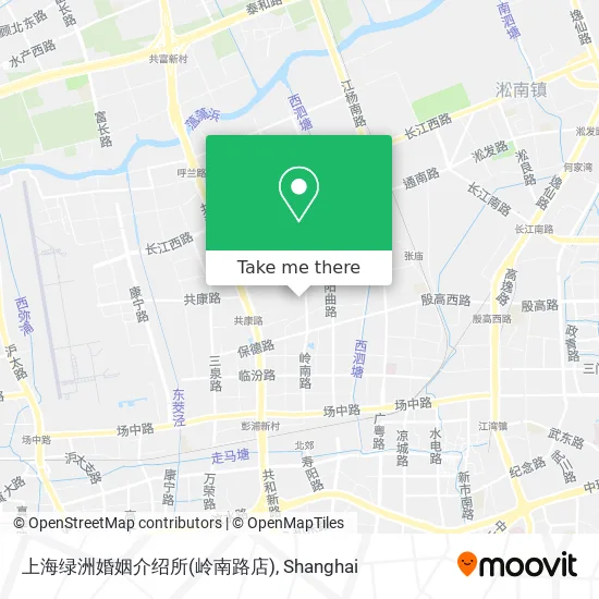 上海绿洲婚姻介绍所(岭南路店) map