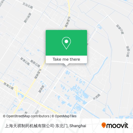 上海天祺制药机械有限公司-东北门 map