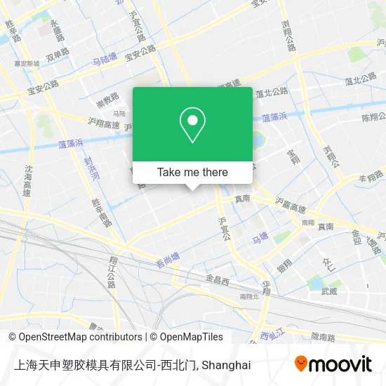 上海天申塑胶模具有限公司-西北门 map