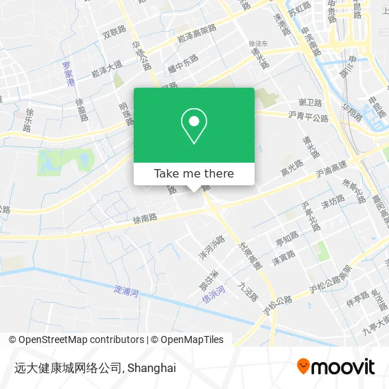 远大健康城网络公司 map