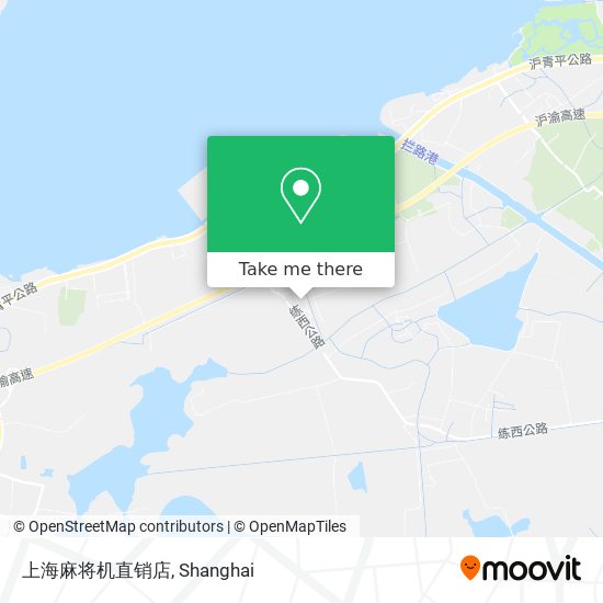 上海麻将机直销店 map