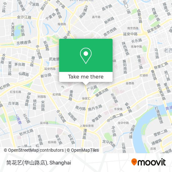 简花艺(华山路店) map