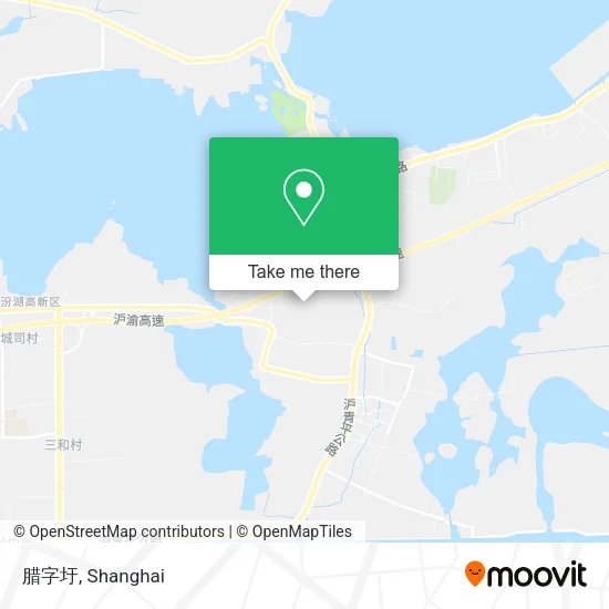 腊字圩 map