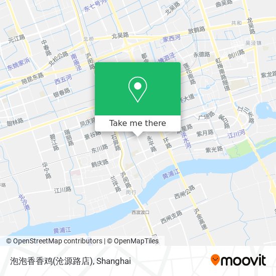 泡泡香香鸡(沧源路店) map