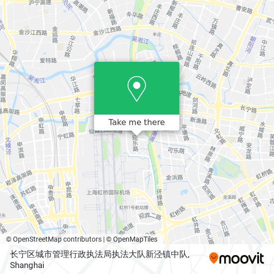 长宁区城市管理行政执法局执法大队新泾镇中队 map