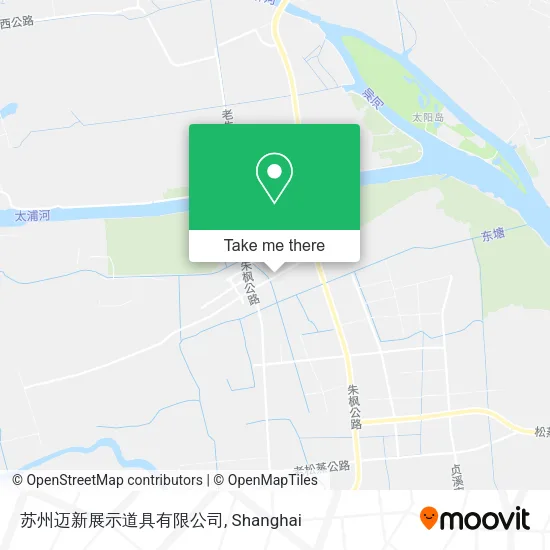 苏州迈新展示道具有限公司 map