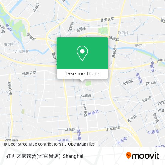 好再来麻辣烫(华富街店) map