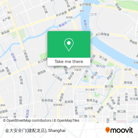 金大安全门(建配龙店) map