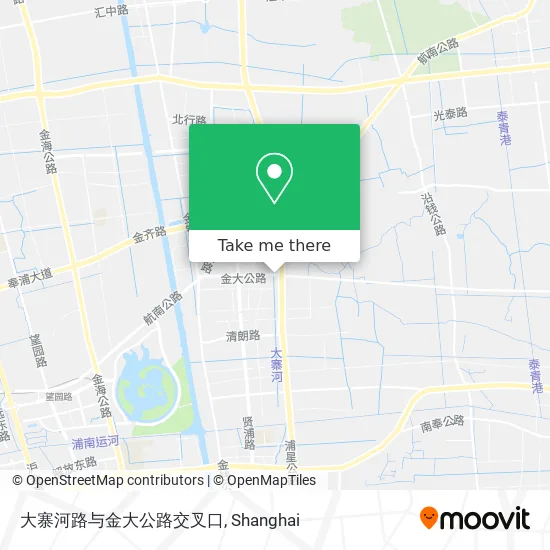 大寨河路与金大公路交叉口 map