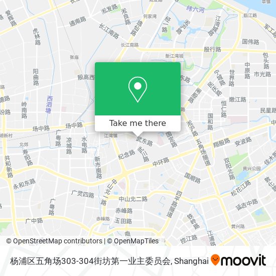 杨浦区五角场303-304街坊第一业主委员会 map
