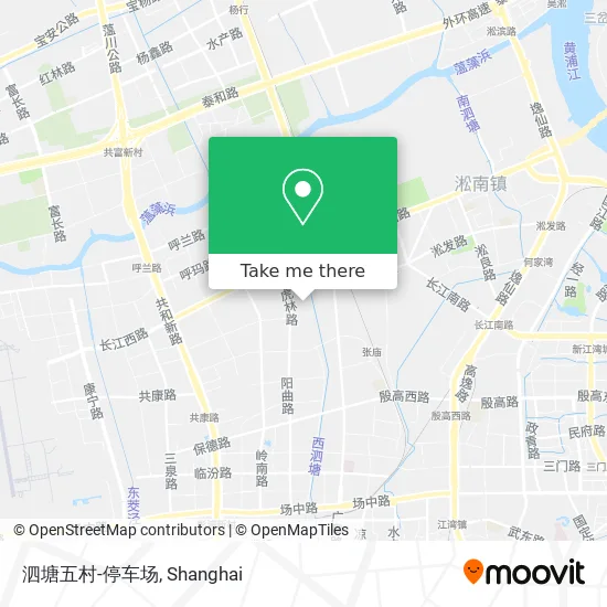 泗塘五村-停车场 map
