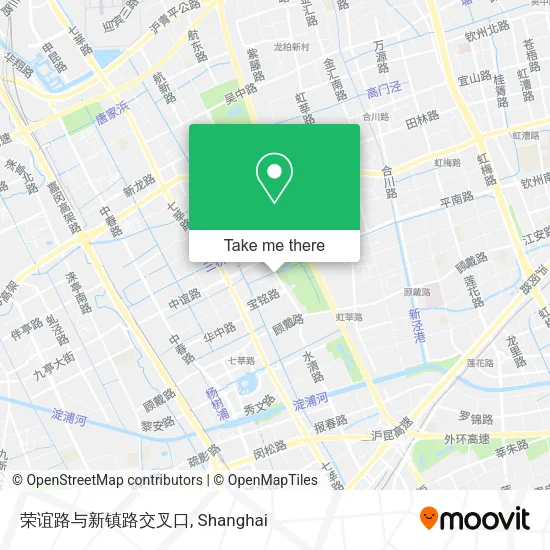 荣谊路与新镇路交叉口 map