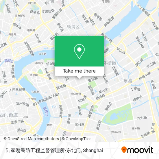 陆家嘴民防工程监督管理所-东北门 map