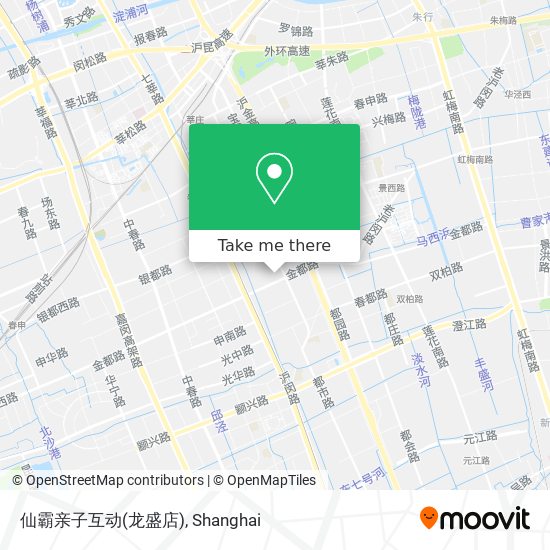 仙霸亲子互动(龙盛店) map