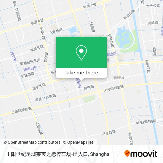 正阳世纪星城莱茵之恋停车场-出入口 map