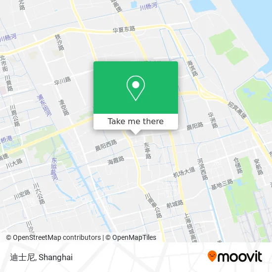 迪士尼 map