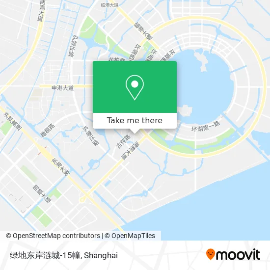绿地东岸涟城-15幢 map