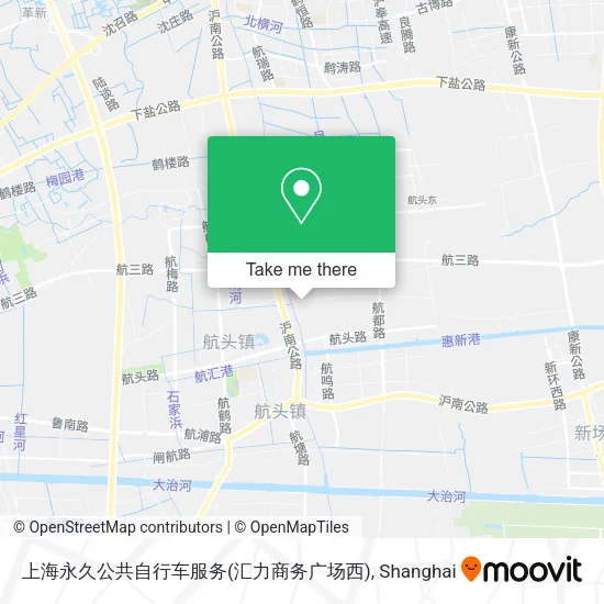 上海永久公共自行车服务(汇力商务广场西) map