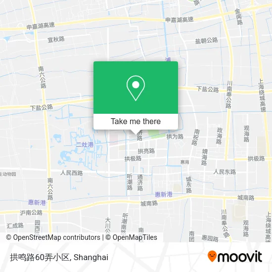 拱鸣路60弄小区 map