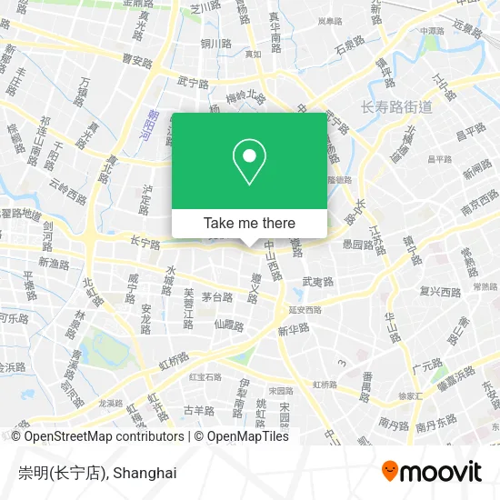 崇明(长宁店) map