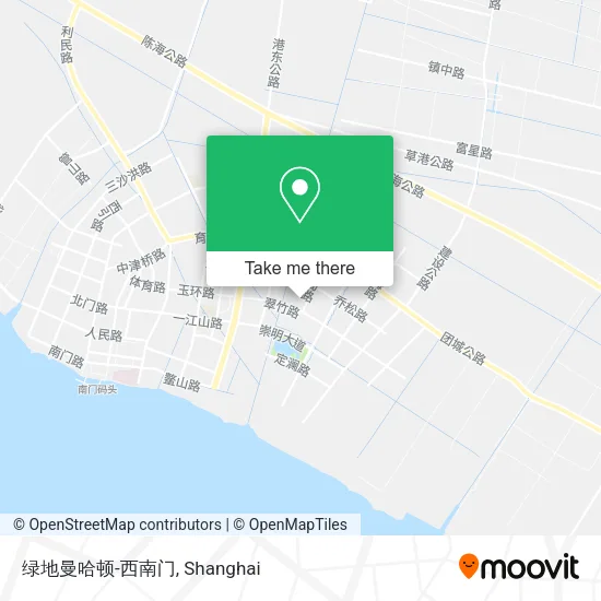 绿地曼哈顿-西南门 map