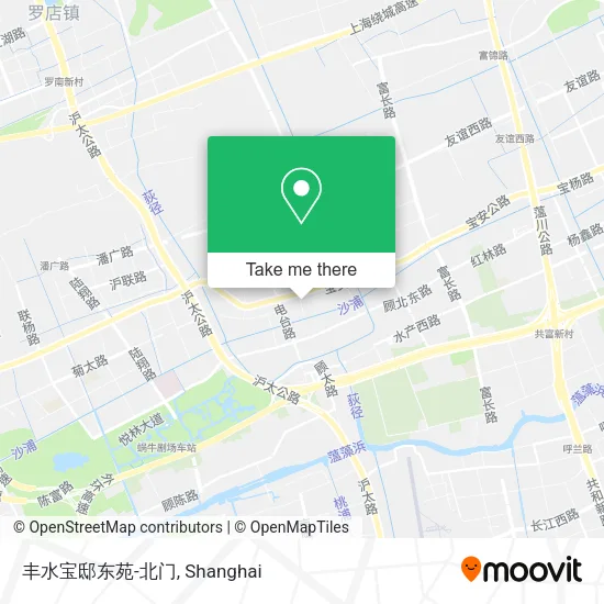 丰水宝邸东苑-北门 map