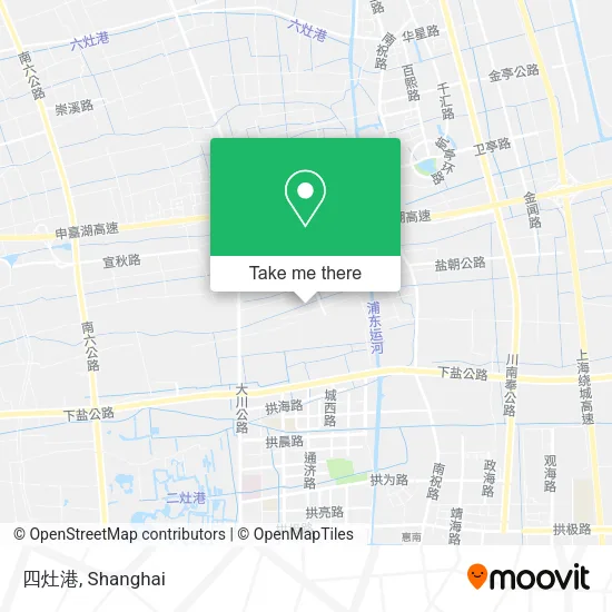 四灶港 map