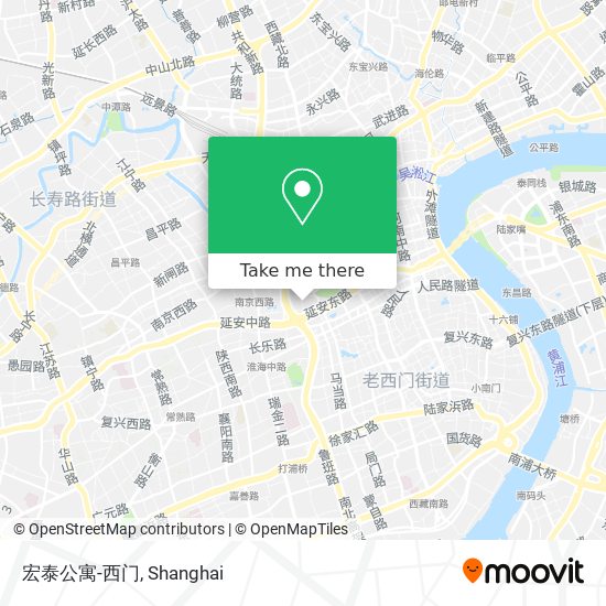 宏泰公寓-西门 map