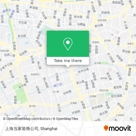 上海当家装饰公司 map