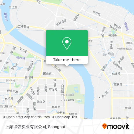 上海得强实业有限公司 map