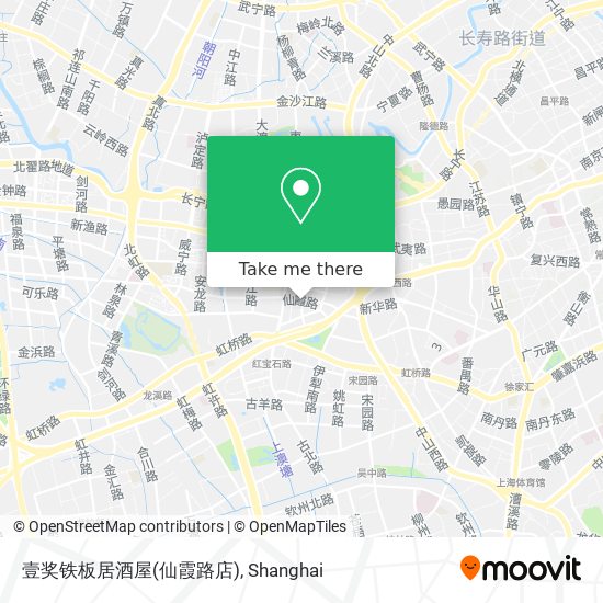 壹奖铁板居酒屋(仙霞路店) map