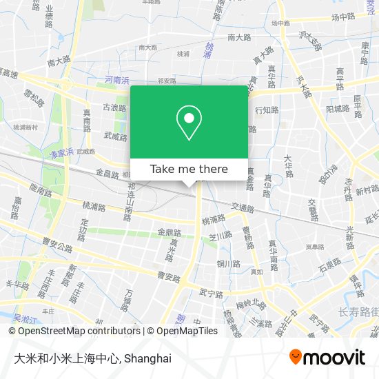 大米和小米上海中心 map