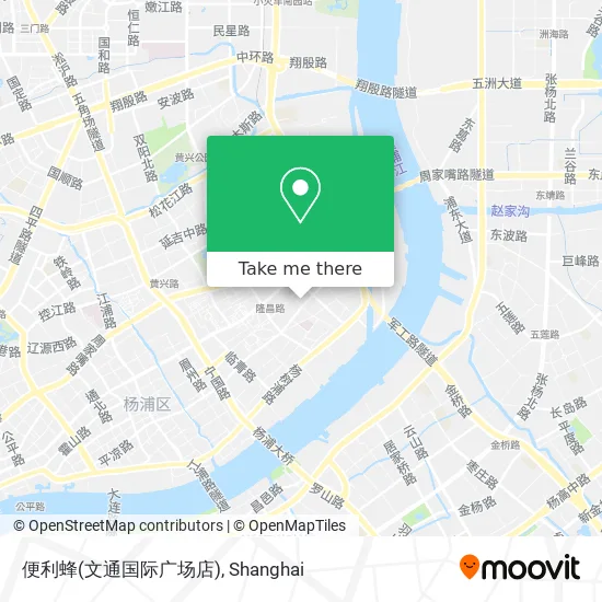 便利蜂(文通国际广场店) map