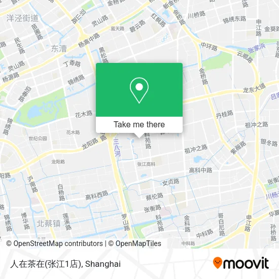 人在茶在(张江1店) map