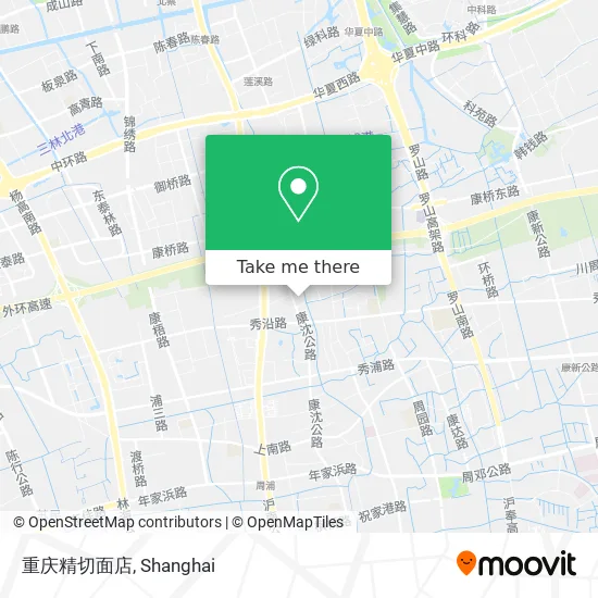 重庆精切面店 map